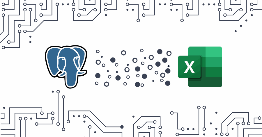 Kondado: Integre dados do PostgreSQL no Excel